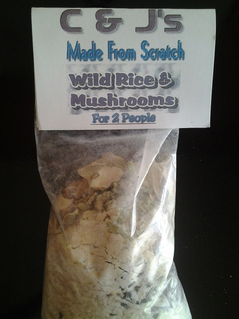 WILD RICE & MUSHROOM SOUP FOR TWO WILD RICE & MUSHROOM SOUP FOR TWO